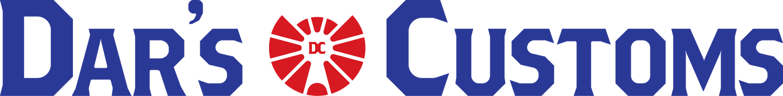 Dar's Customs Word Logo
