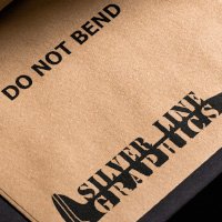 Silver Line Graphics Design Mockup